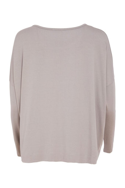 Naya Placement print round neck top Nas26143