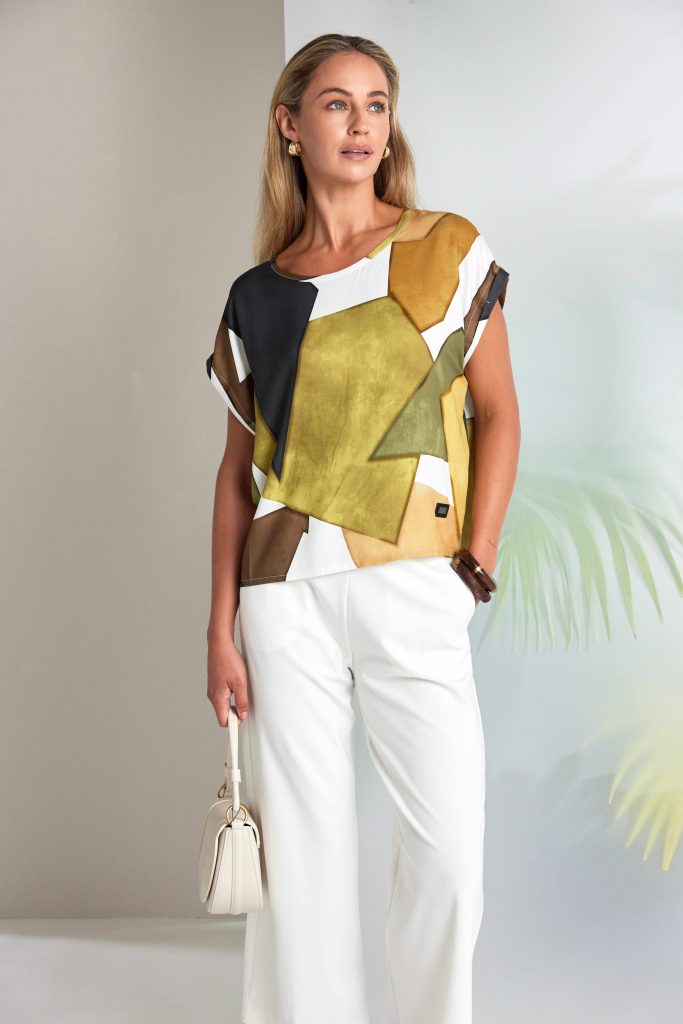 Naya Multi Colour Graphic Print Top Nas26150