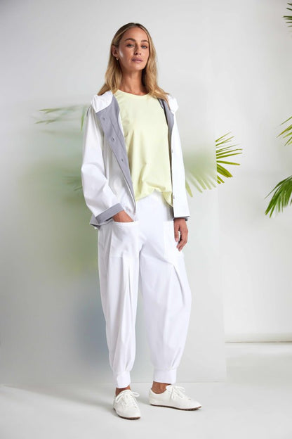 Naya New Cuff Trouser With Inverted Pleat And Patch Pocket Nas26207