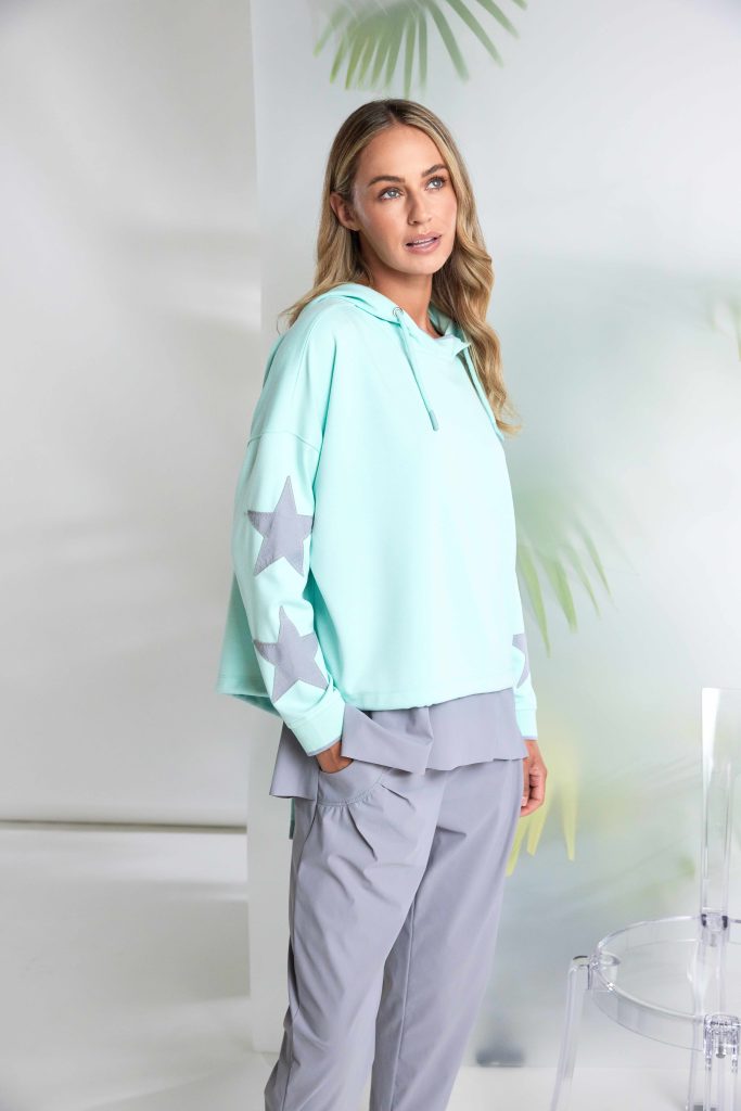 Naya Hooded sweatshirt With Contrast Cuff And drawstring  Nas26214