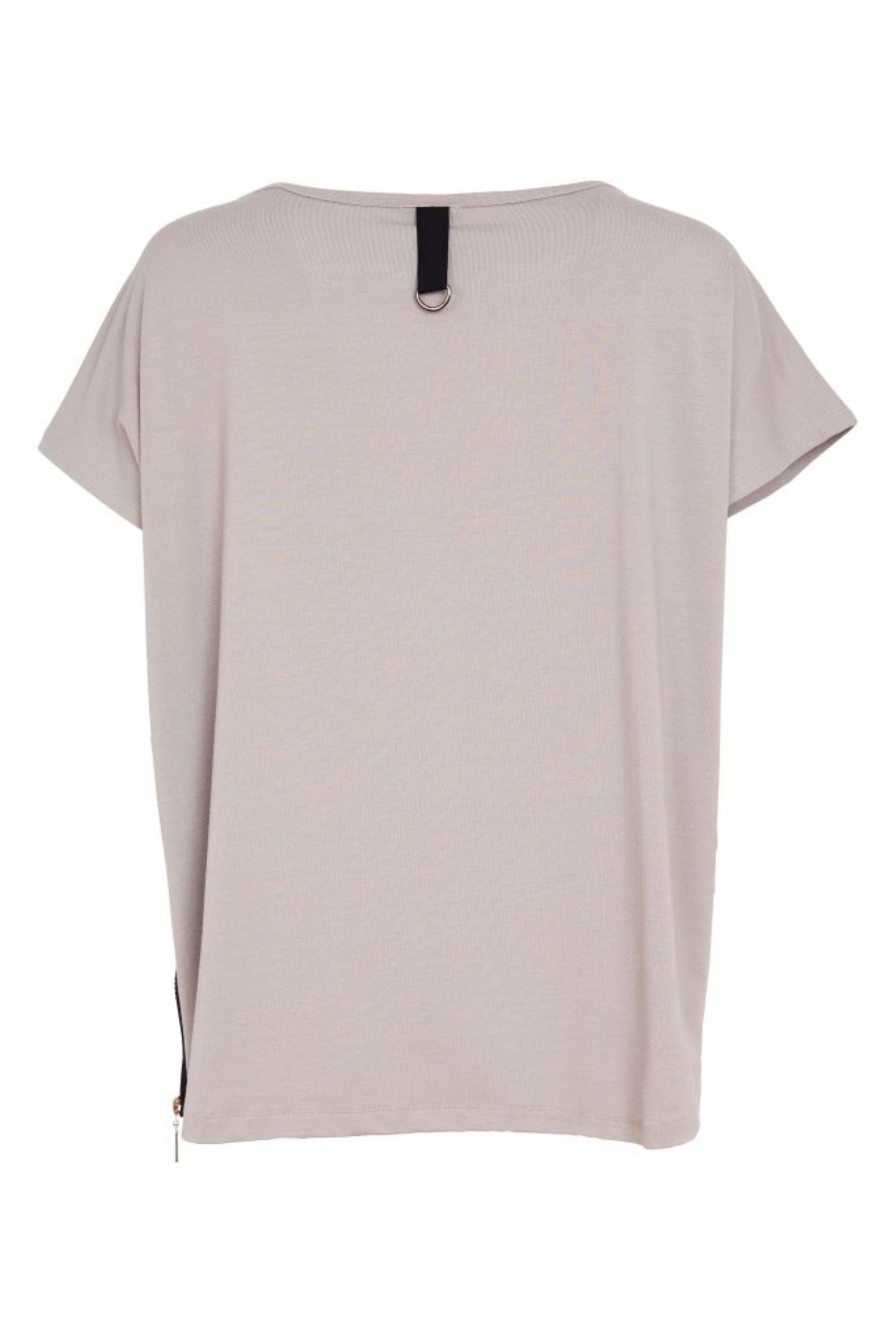 Naya Round Neck Top With Zip At Side Seam  Nas26199