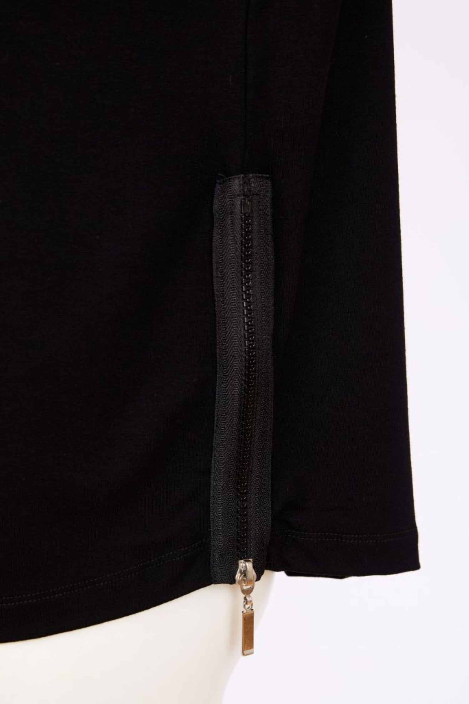 Naya Round Neck Top With Zip At Side Seam  Nas26199