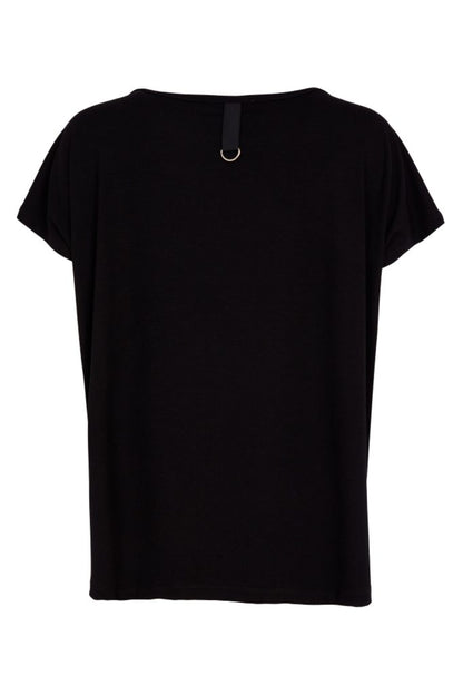 Naya Round Neck Top With Zip At Side Seam  Nas26199