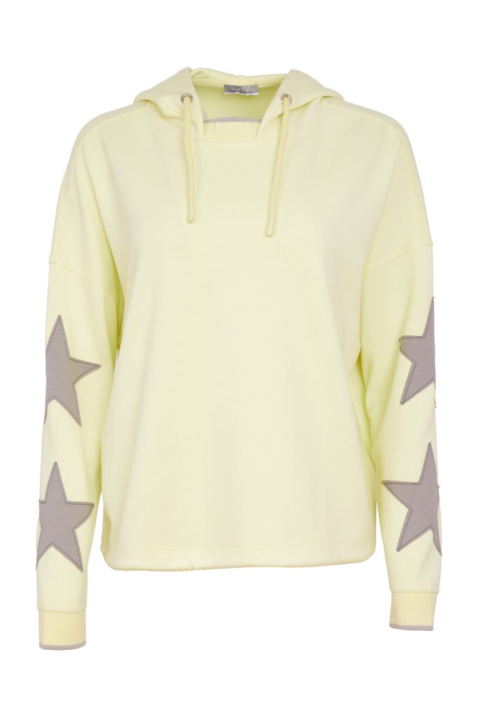 Naya Hooded sweatshirt With Contrast Cuff And drawstring  Nas26214
