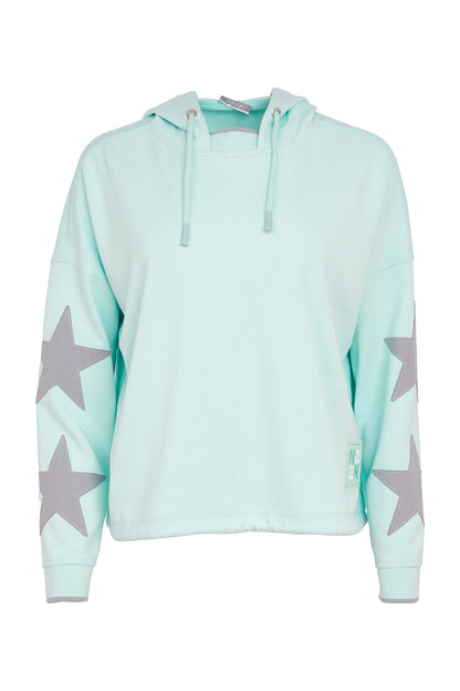 Naya Hooded sweatshirt With Contrast Cuff And drawstring  Nas26214