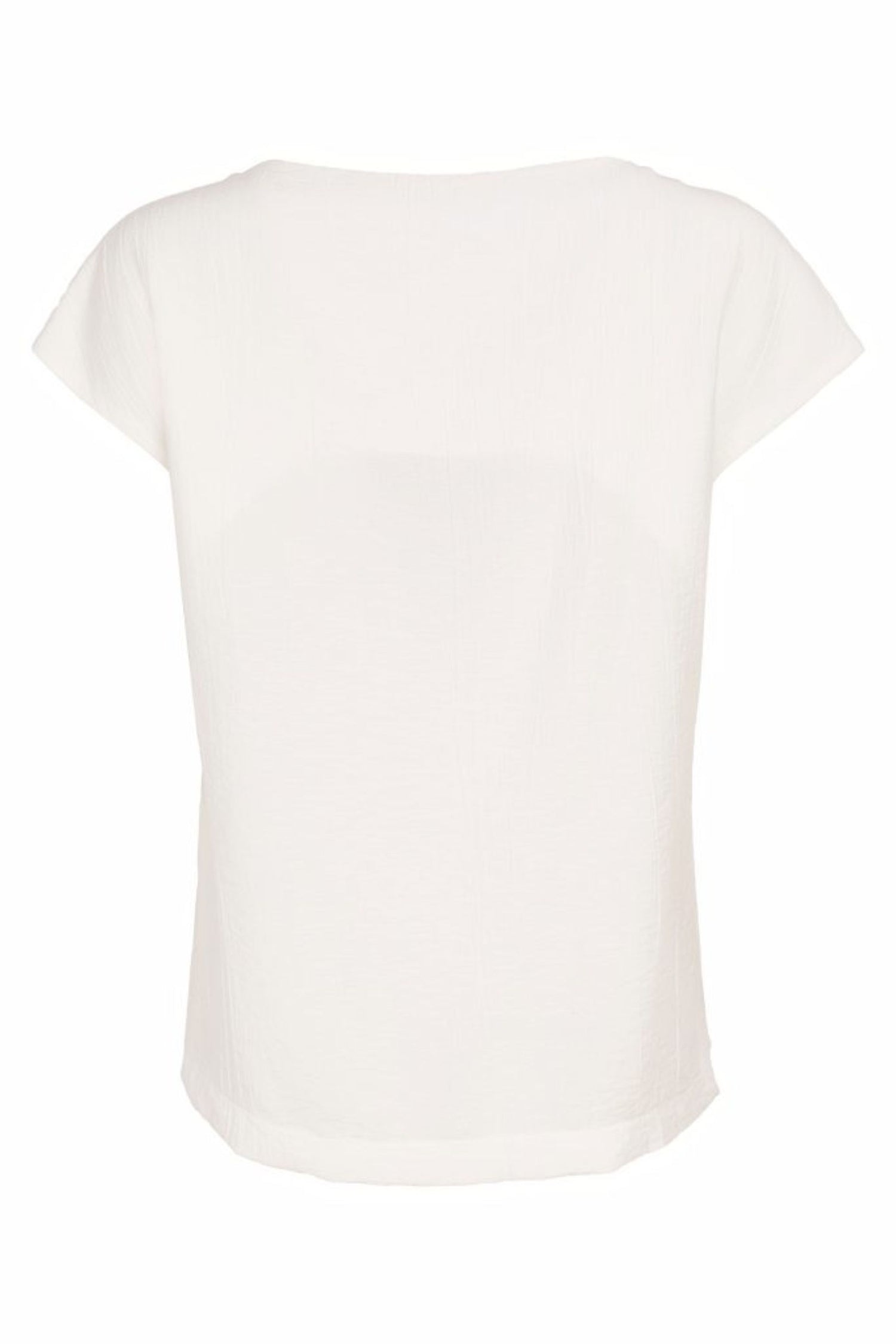 Naya Round Neck Waffle Top With Cut Out At Shoulder  Nas26244