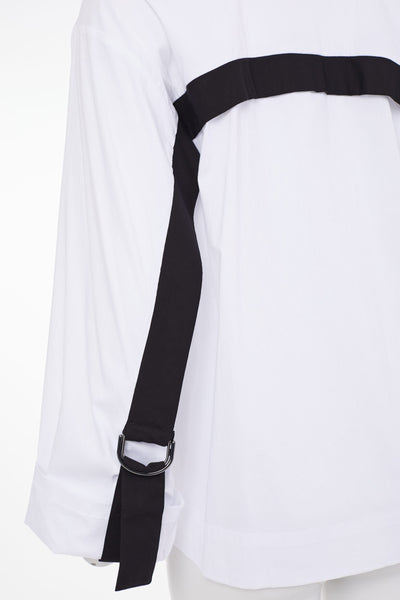 Naya placement shirt with back piping detail Naw23161
