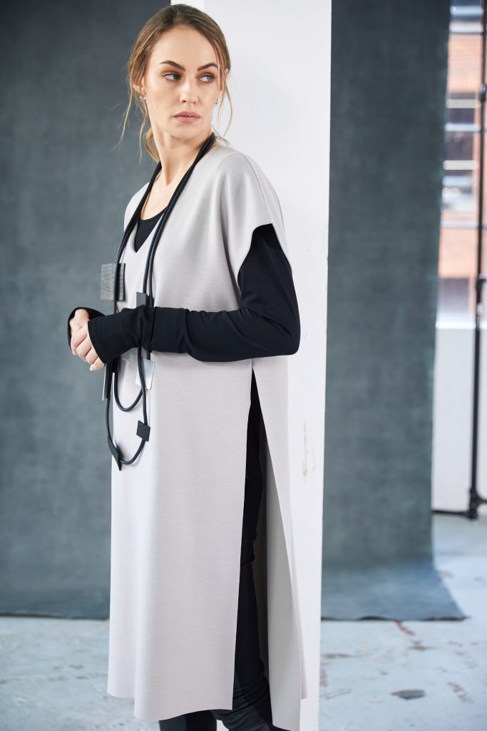 Naya soft  Long line Tunic with dipped hemline Naw25121