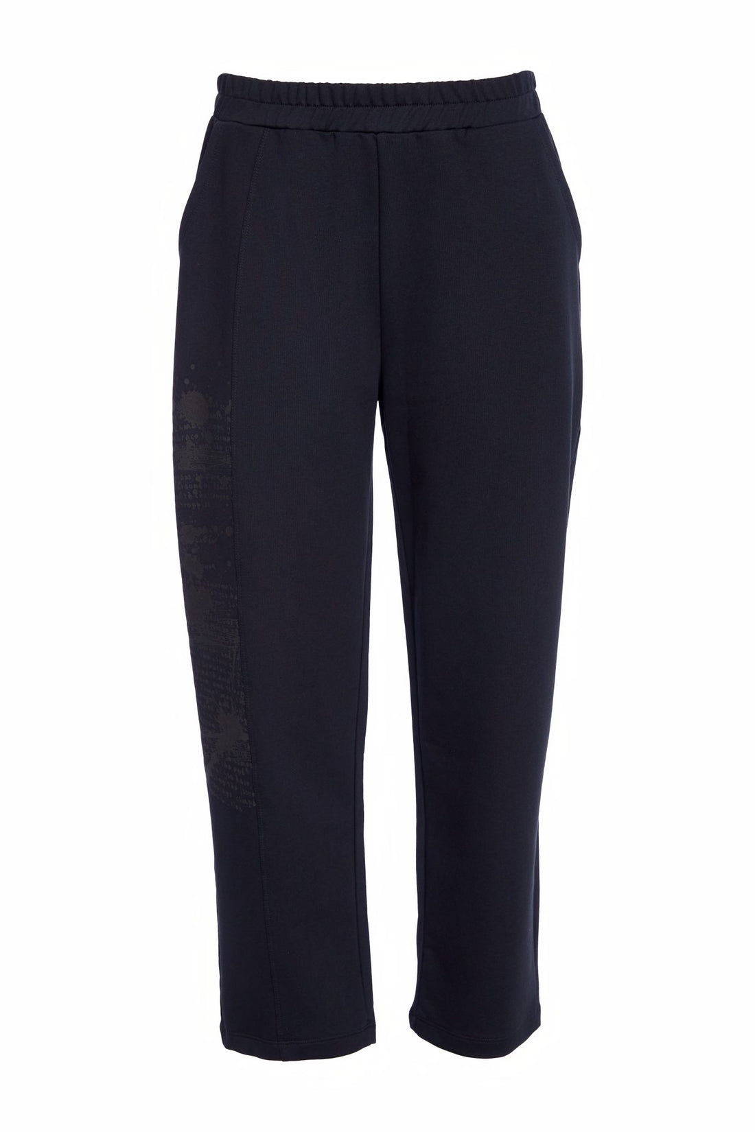 Naya Slim leg trouser with print detail at side leg  Naw25123