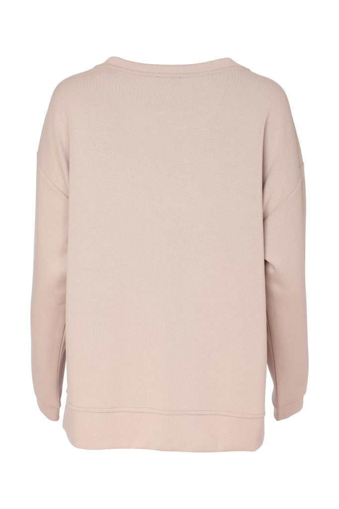 Naya Brush Stroke Placement Print Sweatshirt Naw26146