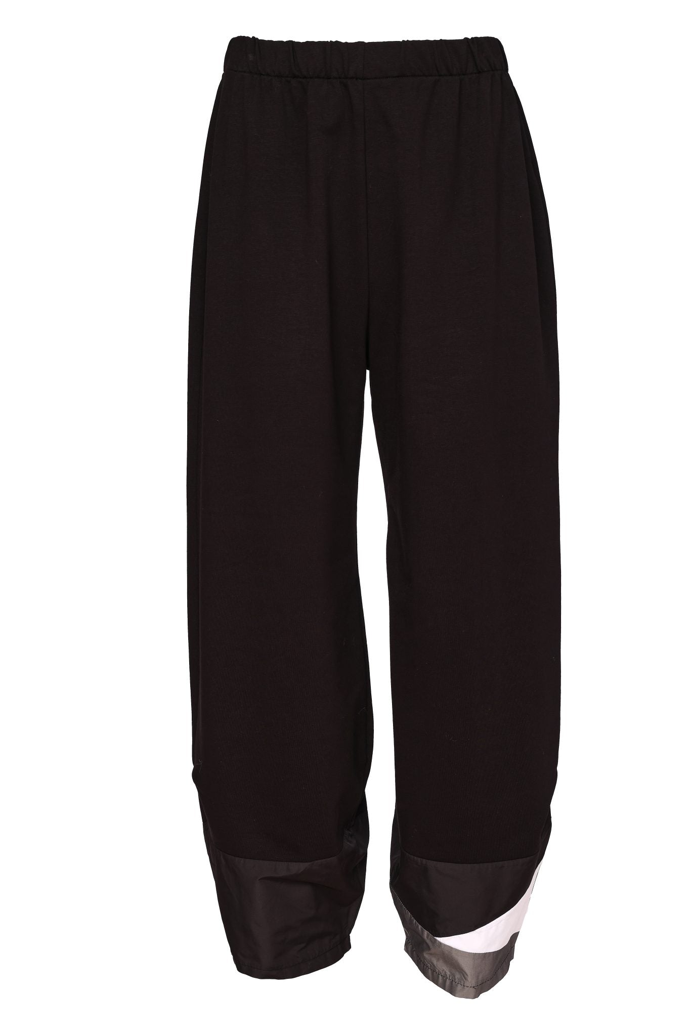 Naya Shaped Hem Trouser With Colour Metallic Inset Naw26173