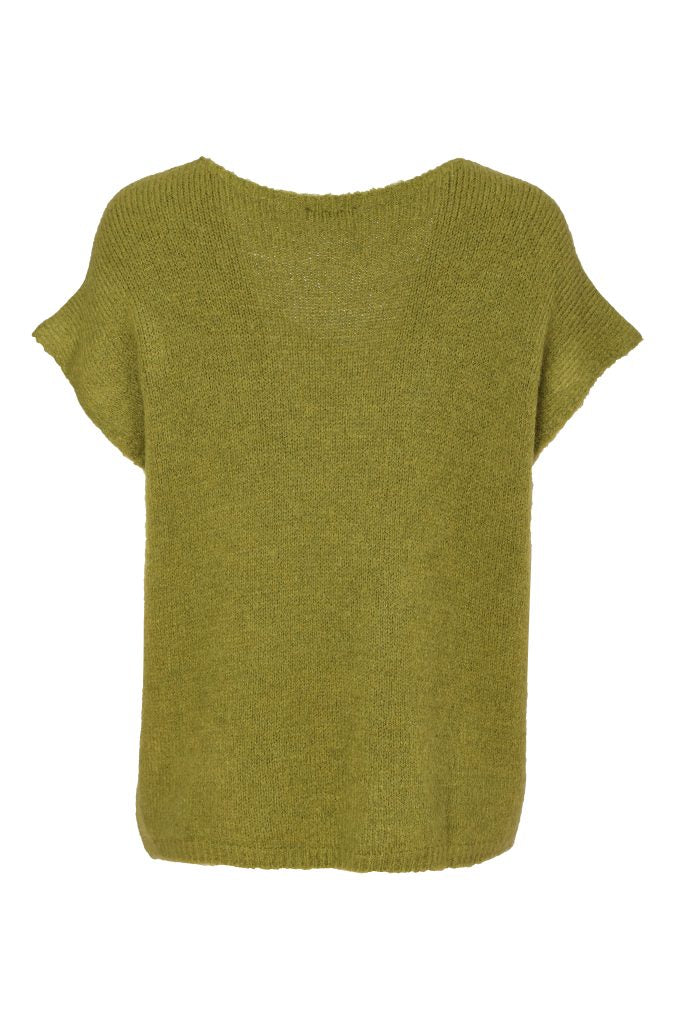 Naya Vee Neck Soft Knit With Extended Shoulder Naw26284