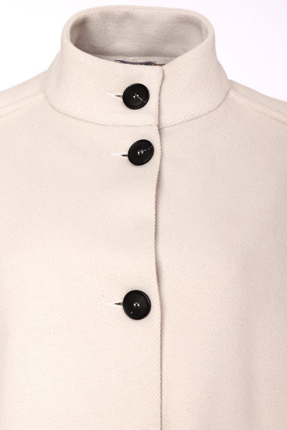Naya High Neck Button Through Jacket With Pocket Flap Naw26293