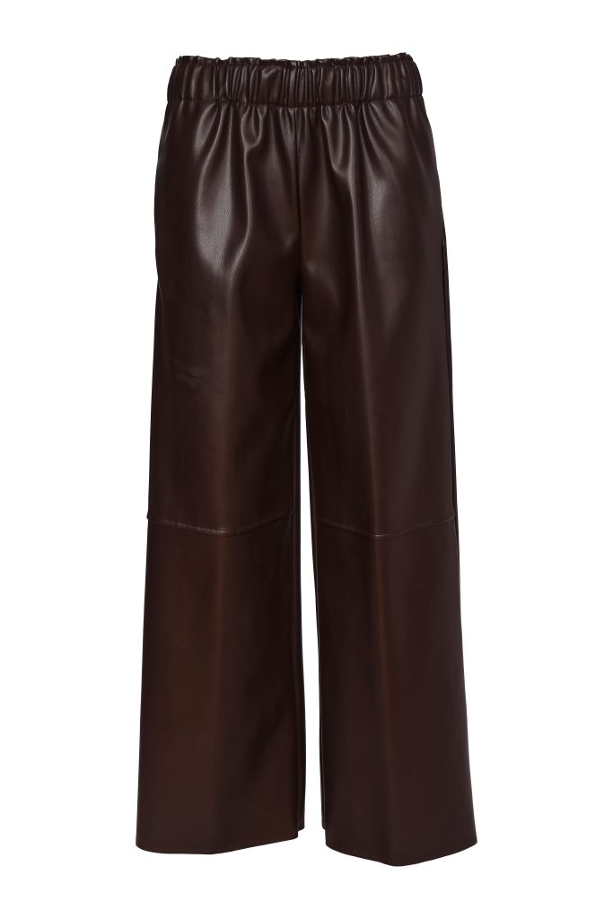 Naya Pull Up Leatherette Trouser With pockets Naw26295