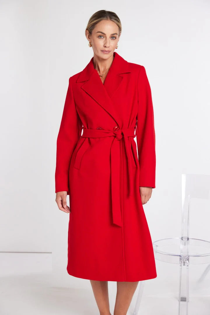 Kate Cooper Winter coat in Red DBiggins Kate Cooper Winter coat in Red DBiggins