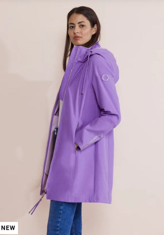 Street One Soft shell Water resistant Coat 201913 Lilac