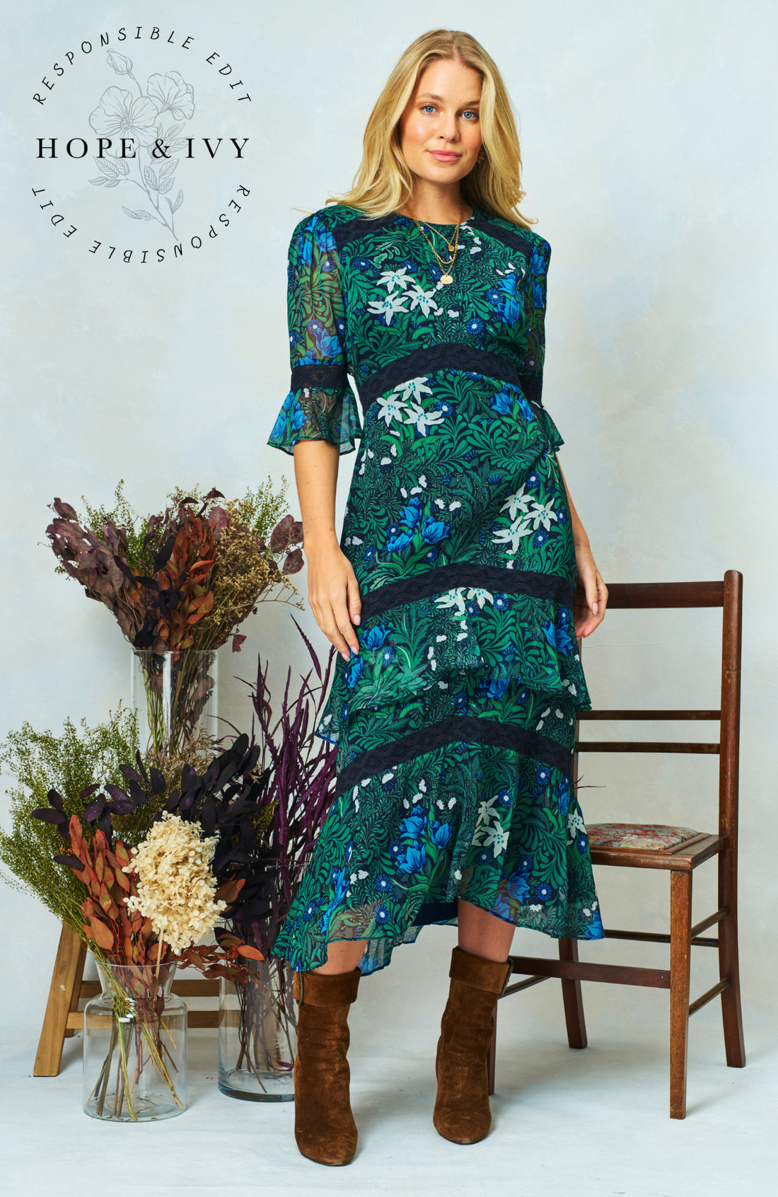Hope &amp; Ivy The Jemima  Dress