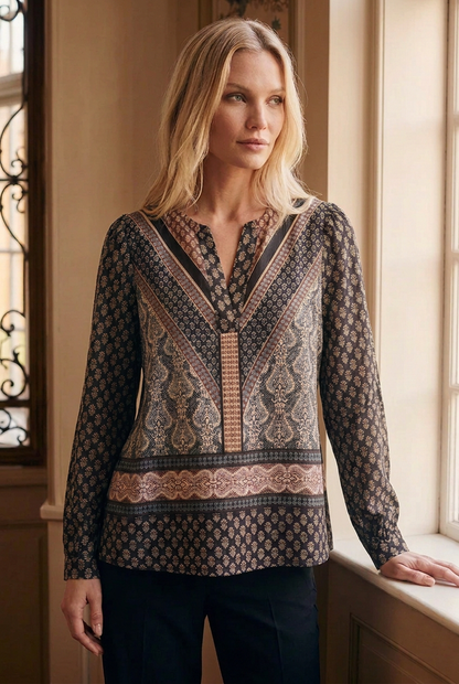 B Copenhagen top with a neater fit on the model