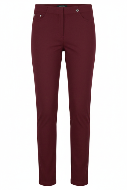 Burgundy Wine Trousers