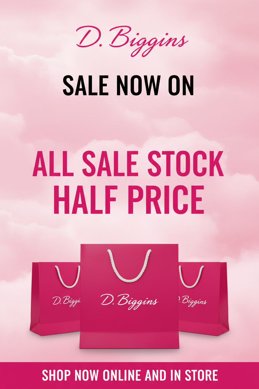 D. Biggins Sale Banner - Mobile