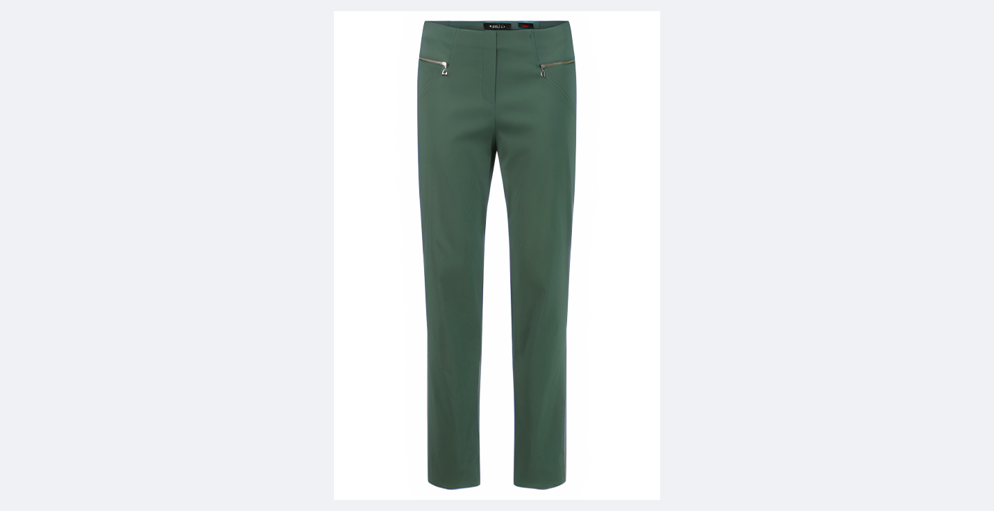 Robell Mimi Pull on Stretch Trousers with Zip pocket detail. All Colours 51663 2025