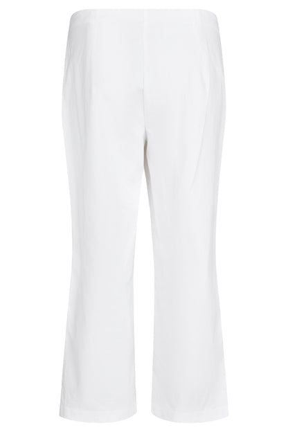 Robell Efi Wide leg ankle Grazers in Cream 51539 111