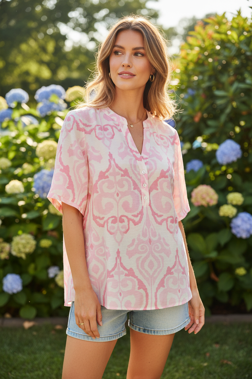 Fqvespa Blouse Pink Lifestyle