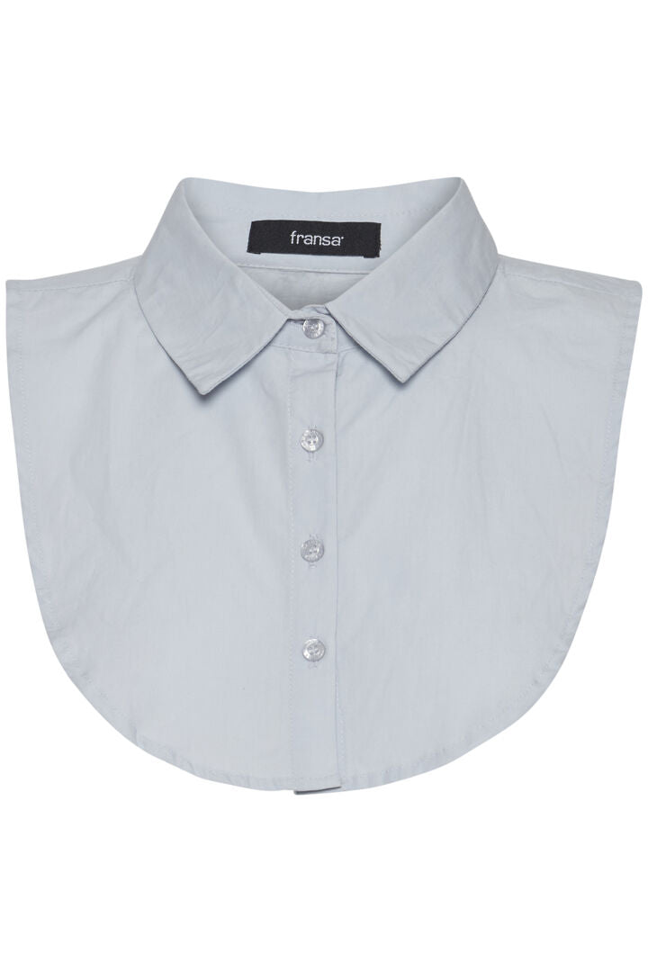 White Cotton Faux collar insert
