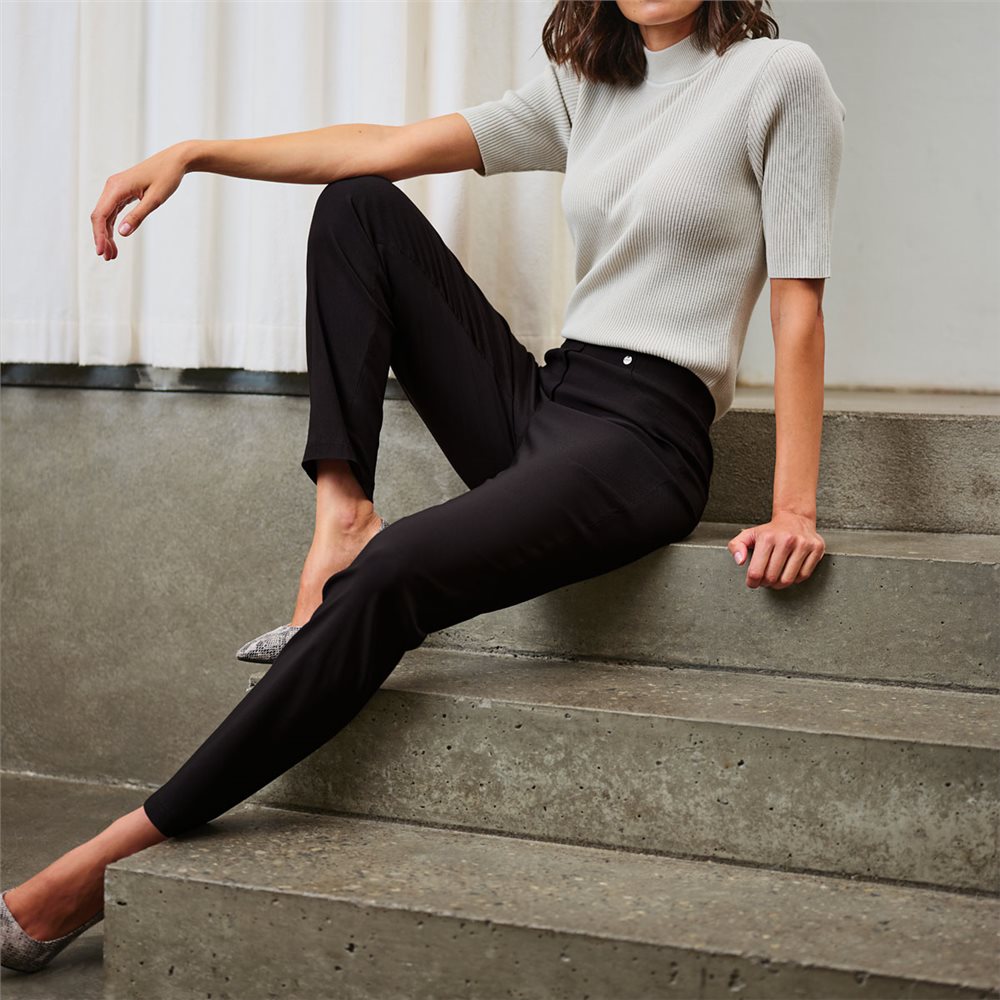 Robell Bella Full length stretch Trousers with back pockets. All Colours