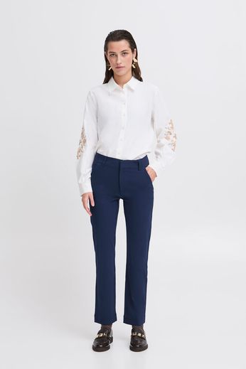 Byoung Dixi Straight leg Stretch Pants in navy 20816978