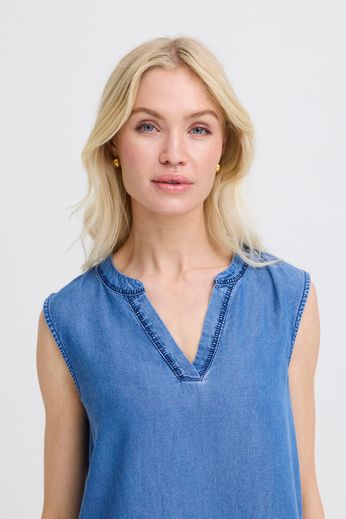 Byoung ByKosmo Sleeveless Tencel Shirt 20818794