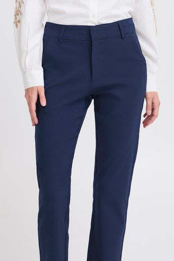 Byoung Tailored Straight leg trousers in Navy or Chinchilla 30" LEG 20816978 26