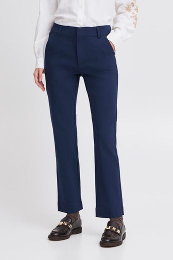 Byoung Dixi Straight leg Stretch Pants in navy 20816978