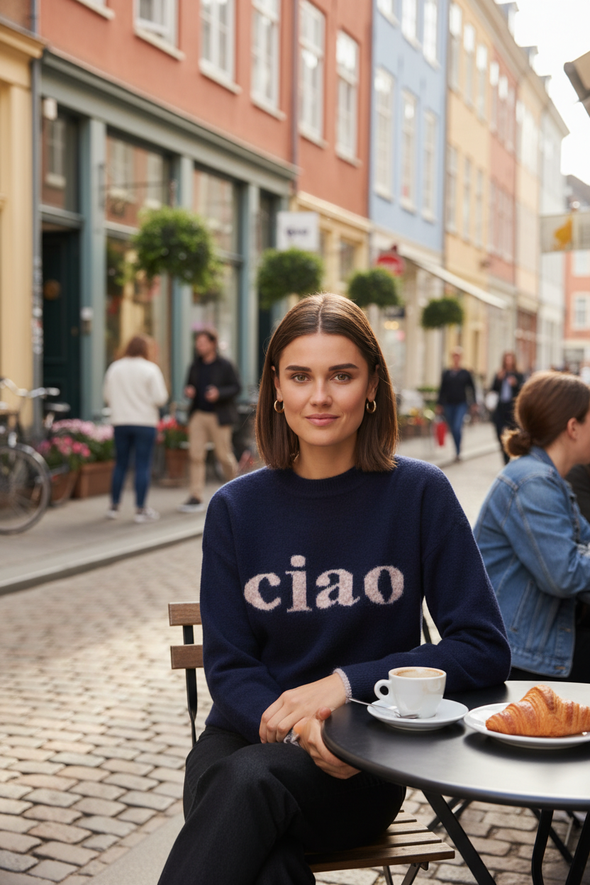Fransa Florence Ciao Jumper outdoor lifestyle