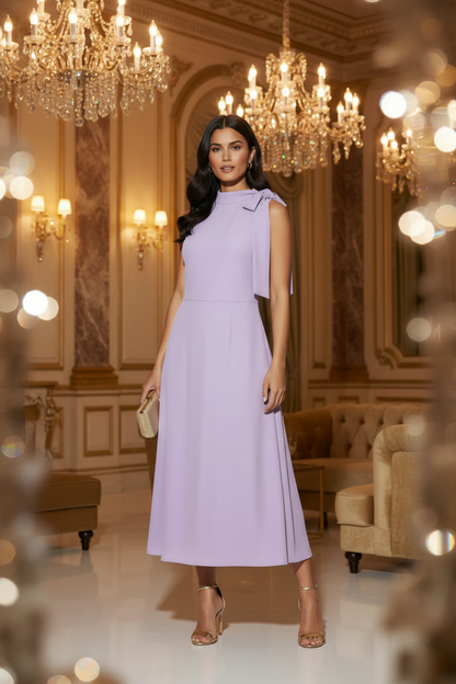 Lilac Dress Party Background