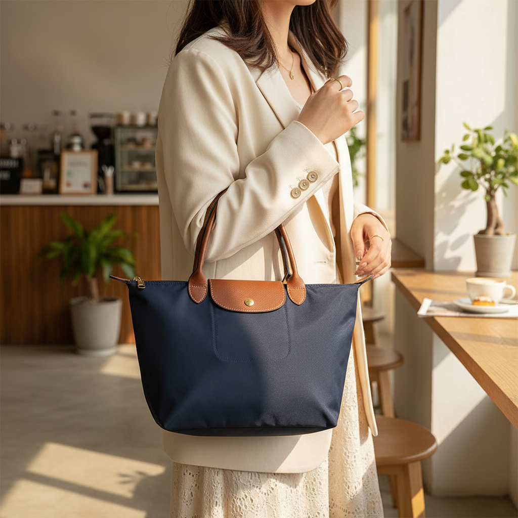 Long Weekend Navy Tote - Lifestyle