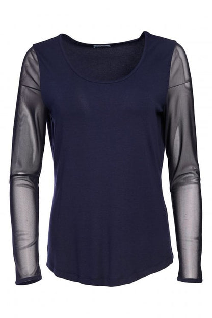 Naya Jersey Round Neck Top with Long Sleeve Npa26106