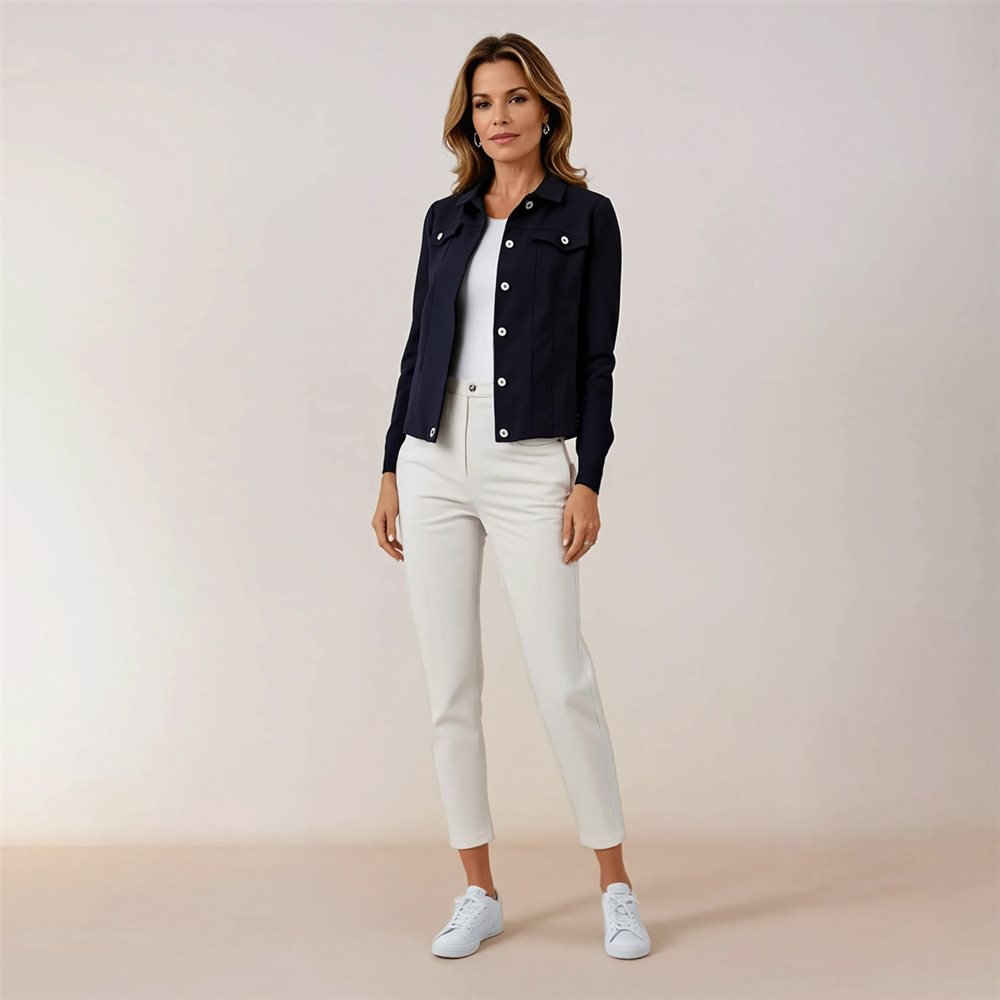 Robell Happy Jacket in Navy