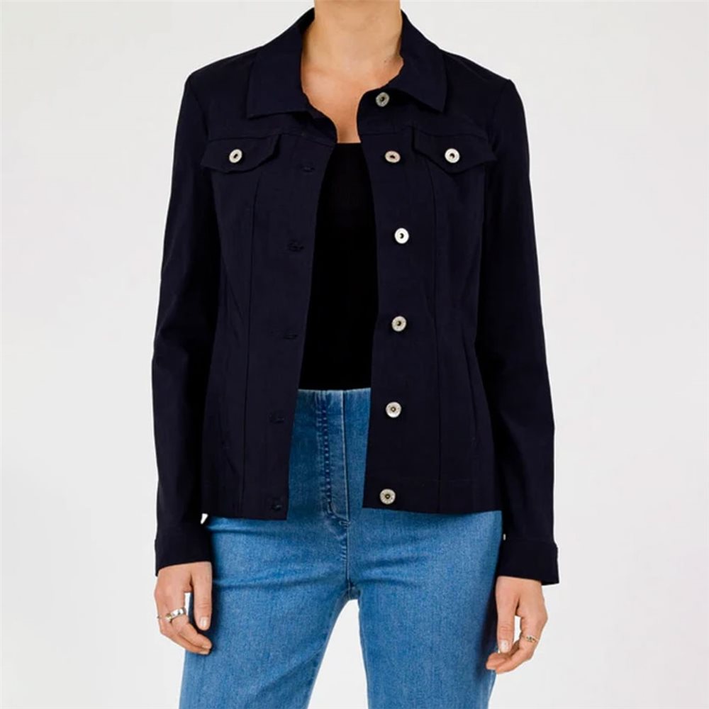 Robell Happy Jacket in Navy