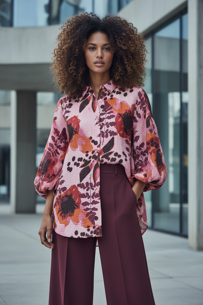 Noen Botanical Tunic — Front