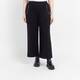 Noen Wide Leg Jersey trousers in Black 26&quot; leg  81448 9480