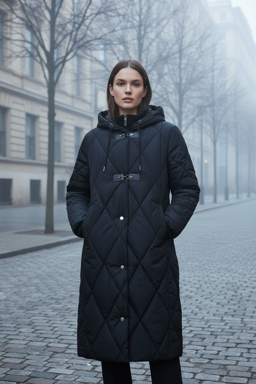 Normann Quilted Coat - Winter Lifestyle