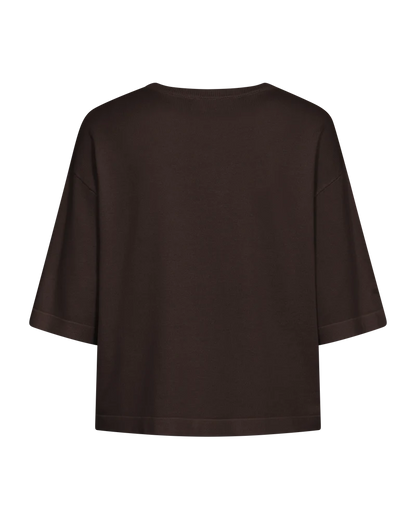 Free/Quent Conny Fine Knit with round neck and wide half sleeves 211619