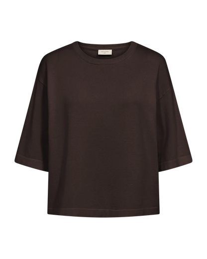 Free/Quent Conny Fine Knit with round neck and wide half sleeves 211619