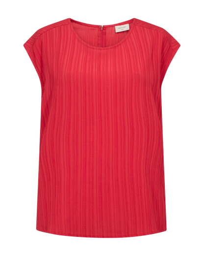Free/Quent Poppy Textured sleeveless blouse 207685