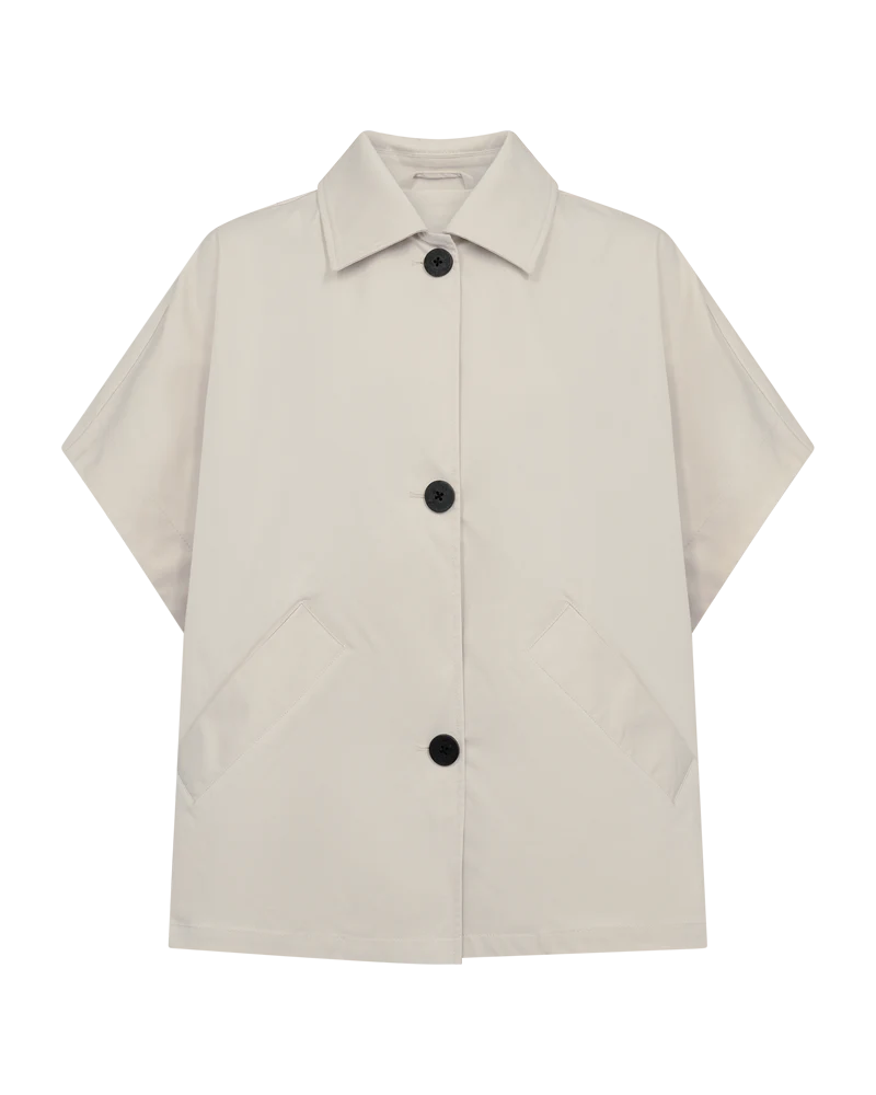 Free/Quent Safran Cape in light beige 208148