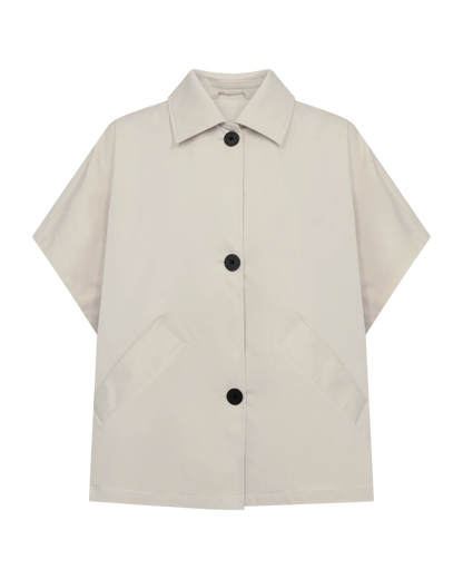 Free/Quent Safran Cape in light beige 208148