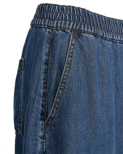 Free/Quent Soft Denim Culottes with pockets 211543