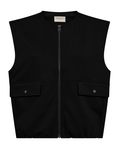 Free/Quent FQNANNI Gilet in Black Or Brown  211582