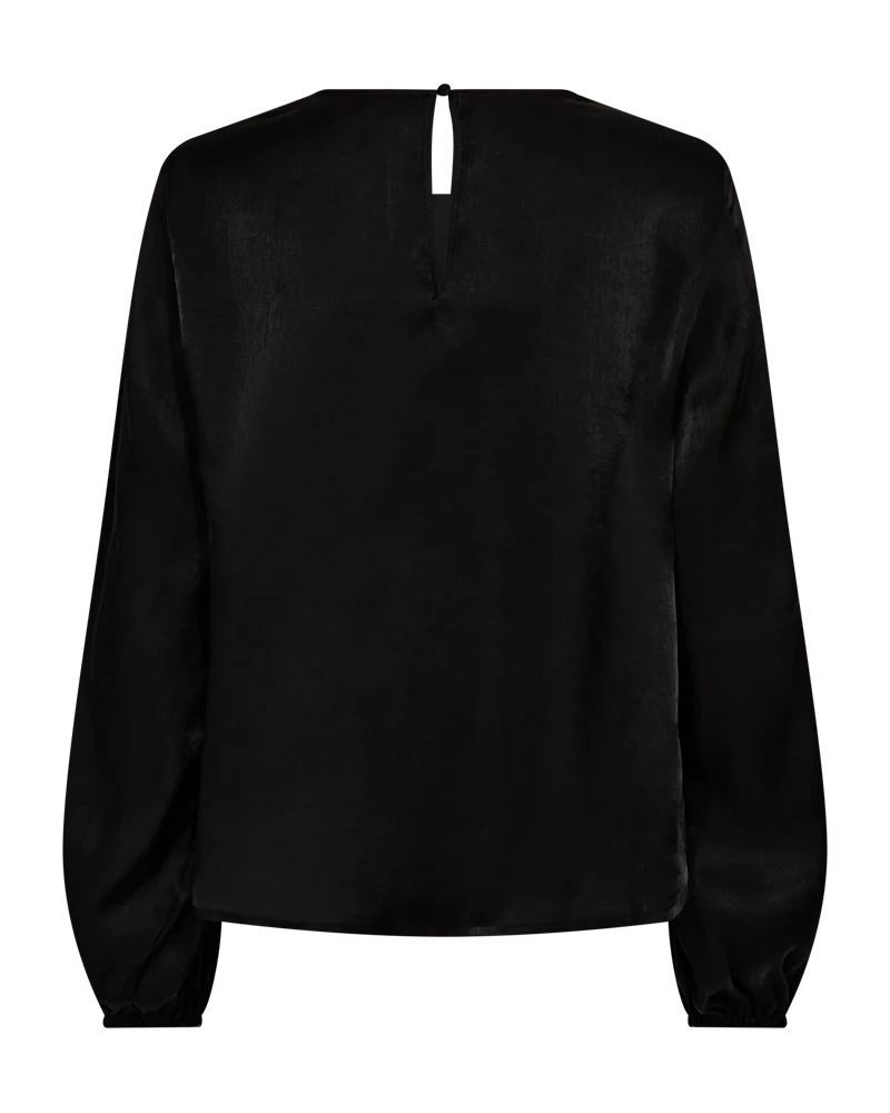 Free/Quent Layed Long Sleeve Blouse with shimmer 212269